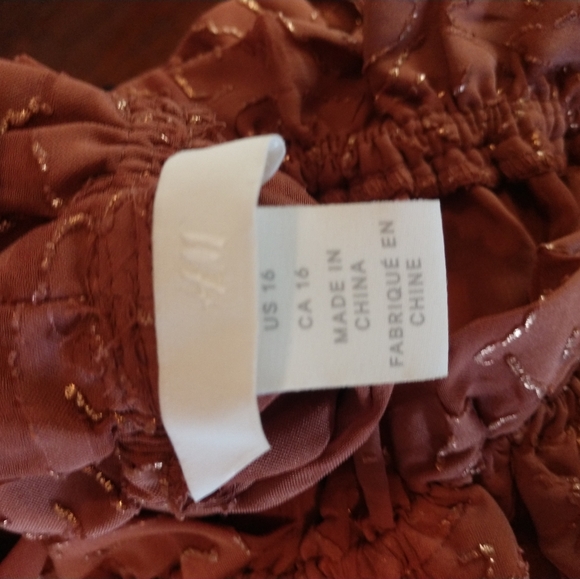 Mauve H&M Crop Top - Picture 5 of 5